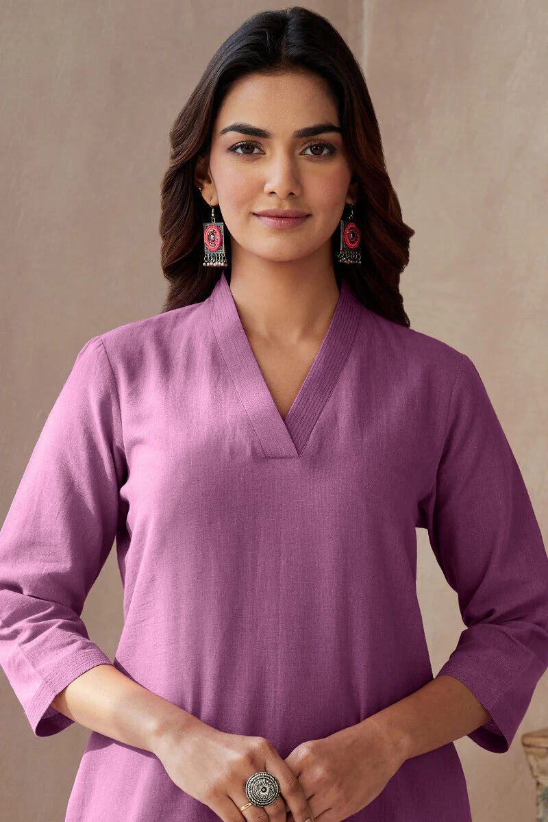 Roza Seher Orchid Purple Kurta
