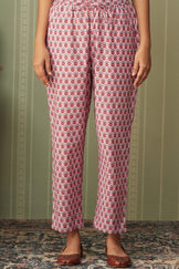 Rosheen Zafia Sanganeri Narrow Pants