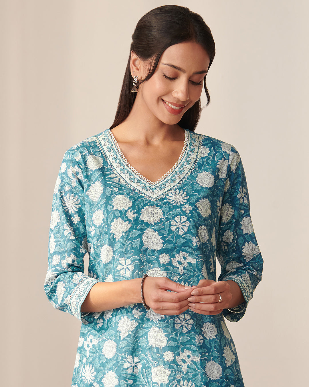 Gauhar Sania Sanganeri Kurta