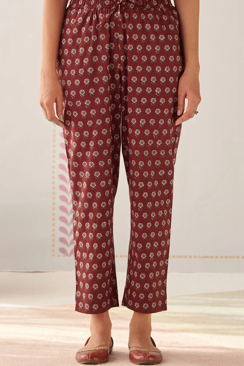 Surplus: Gauhar Zaria Sanganeri Narrow Pants