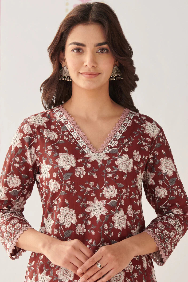 Surplus: Gauhar Zaria Sanganeri Kurta