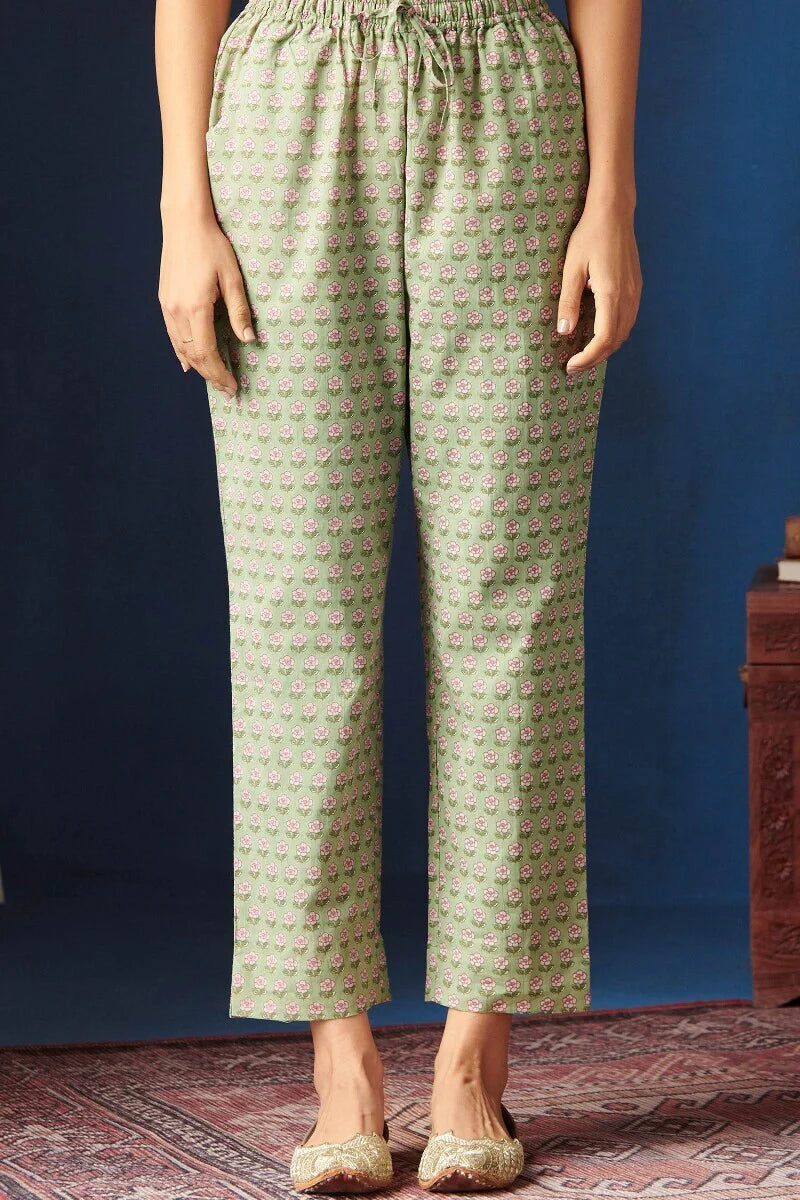 Surplus: Rosheen Seerat Sanganeri Narrow Pants