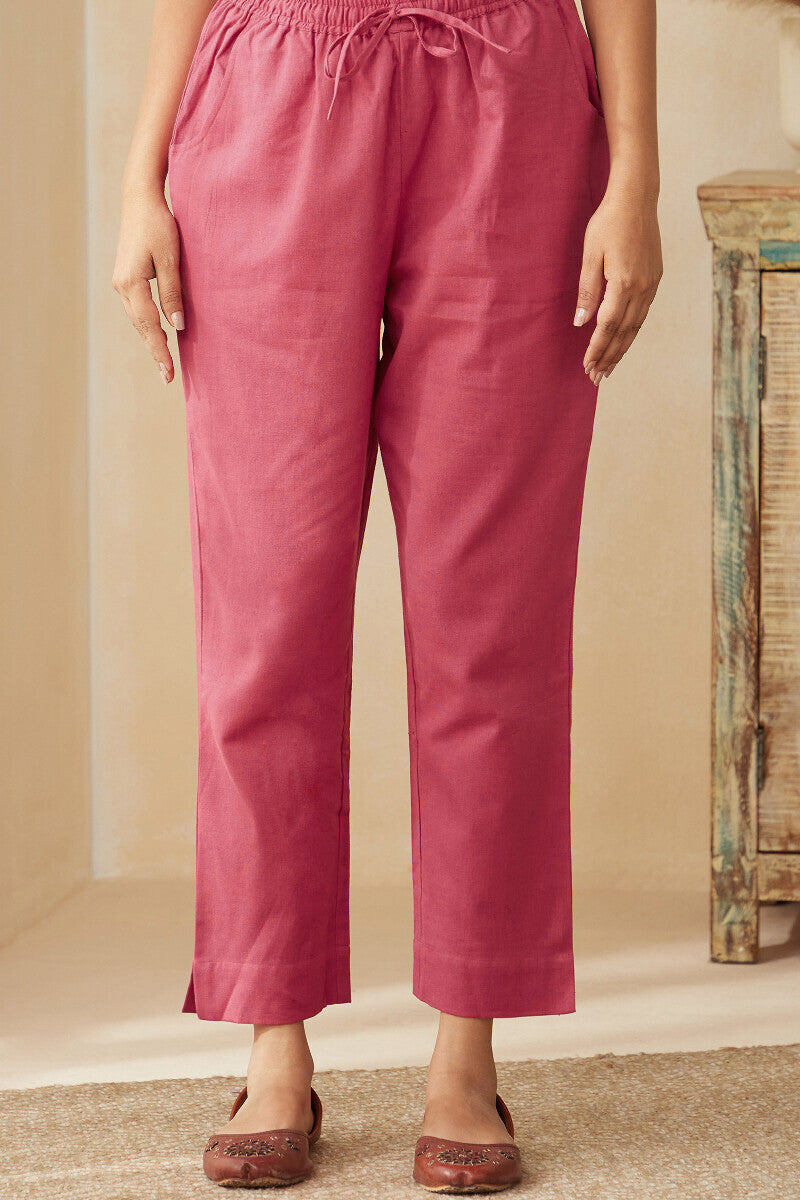 Roza Zoya Pink Narrow Pants