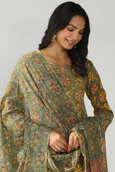 Nayanjal Gulshan Sanganeri Dupatta