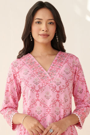 Rosheen Mahnoor Sanganeri Kurta