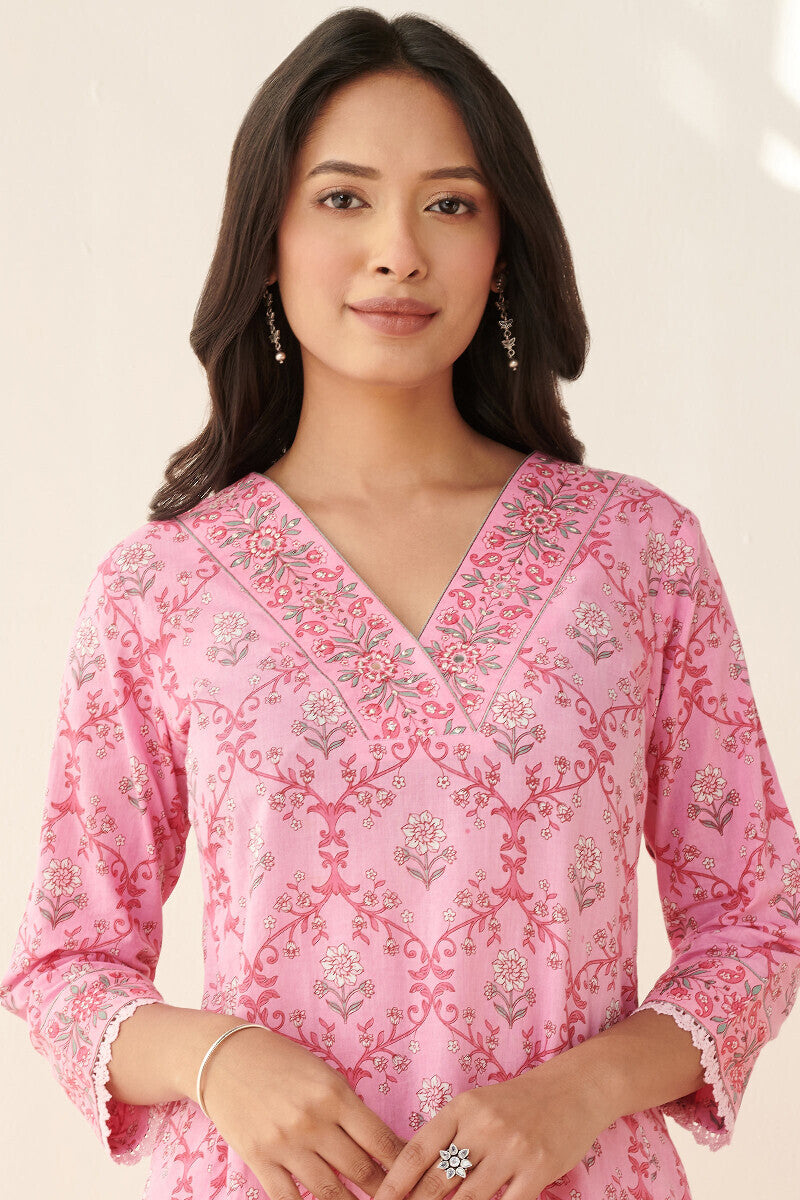 Rosheen Mahnoor Sanganeri Kurta