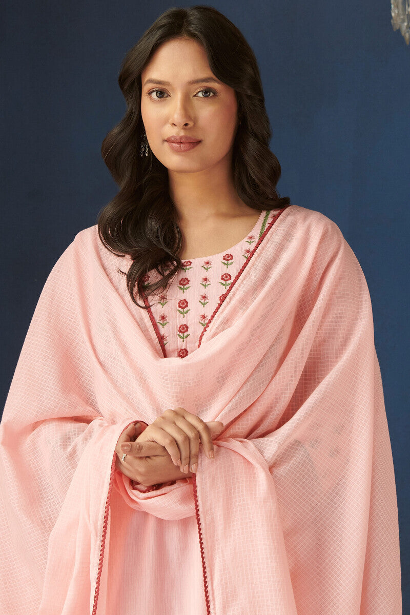 Naadirah Jia Pink Kota Dupatta