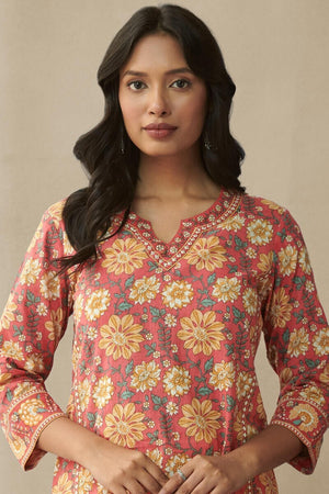 Gulshan Bagh Siya Sanganeri Kurta