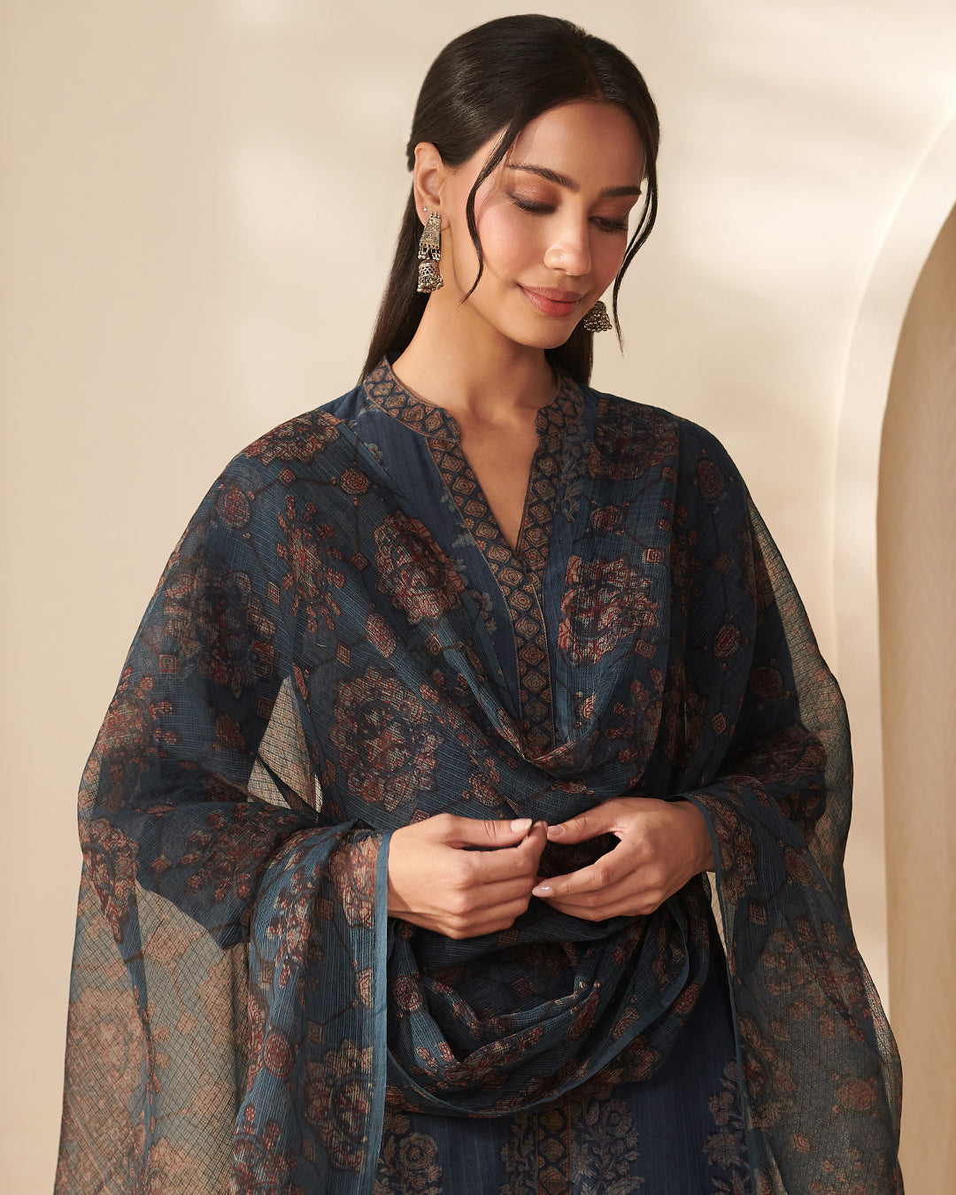 Sehra Faiza Akola Dabu Dupatta