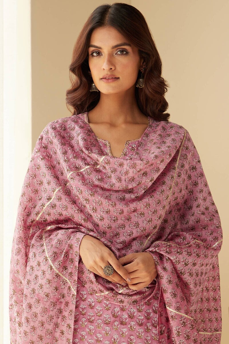 Mehrunissa Firosa Chanderi Dupatta