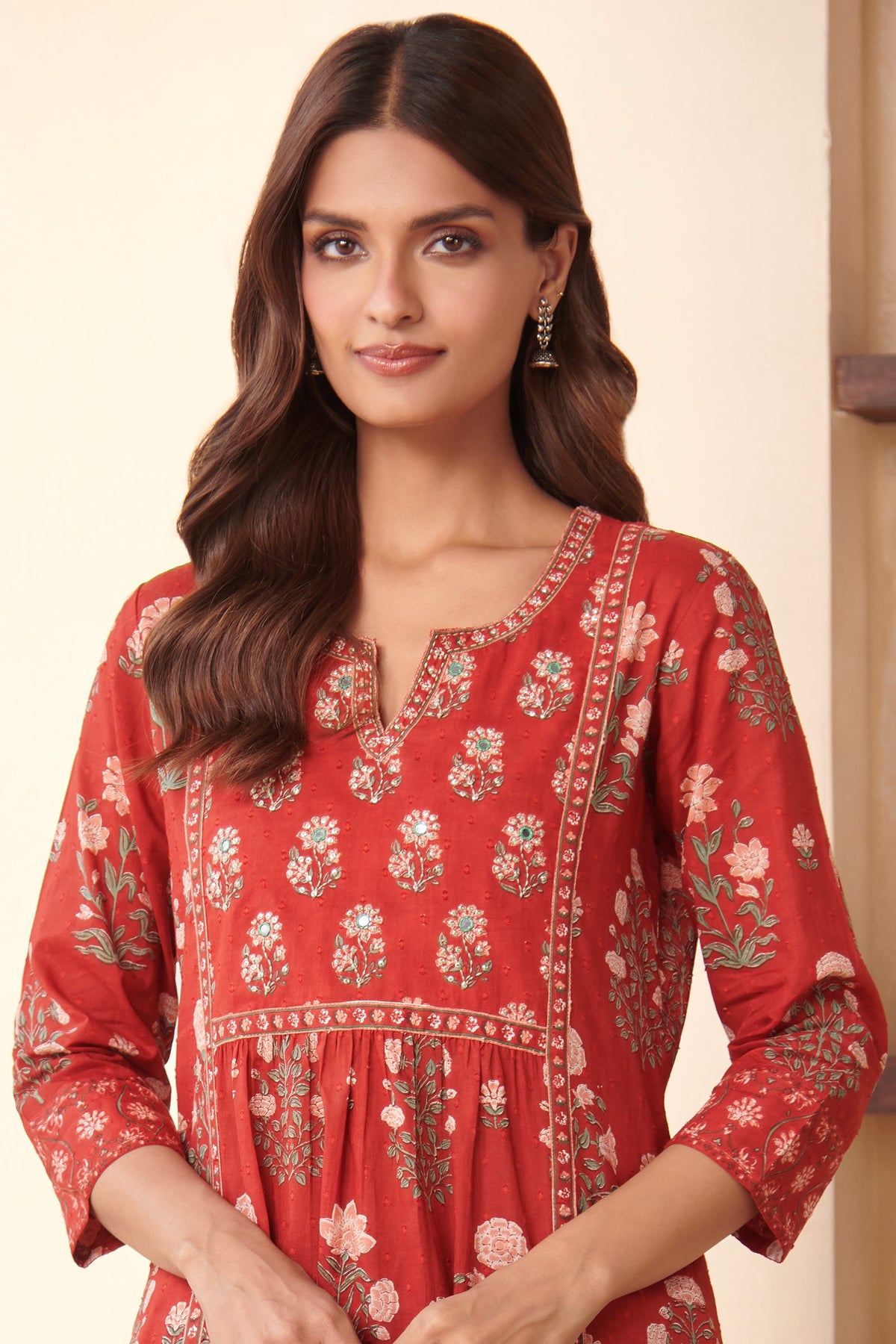 Gulbarg Yana Sanganeri Kurta