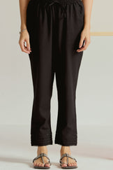Roza Nida Black Narrow Pants