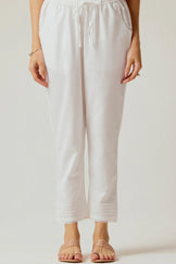 Surplus: Roza Rumi White Narrow Pants