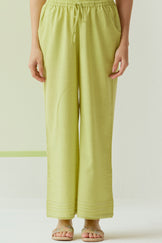 Roza Seerat Lime Green Farsi