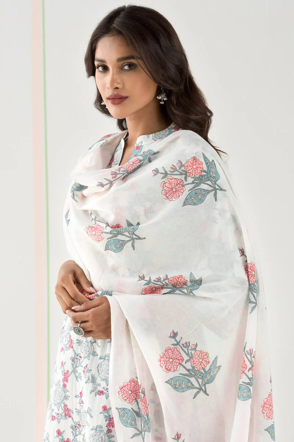 Gulbarg Jia Sanganeri Dupatta