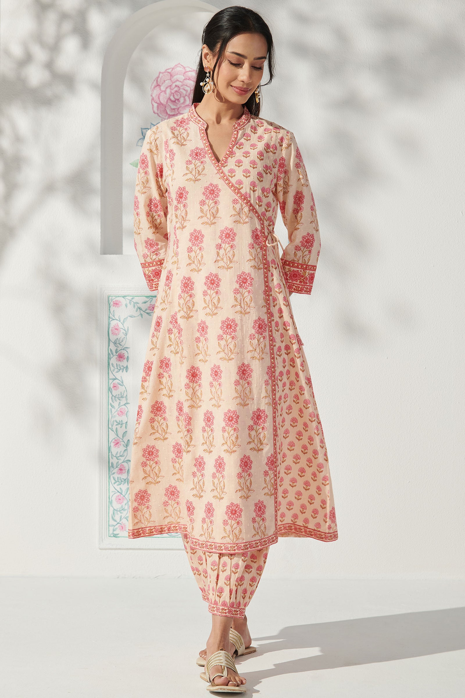 Gulbahar Safiya Sanganeri Kurta