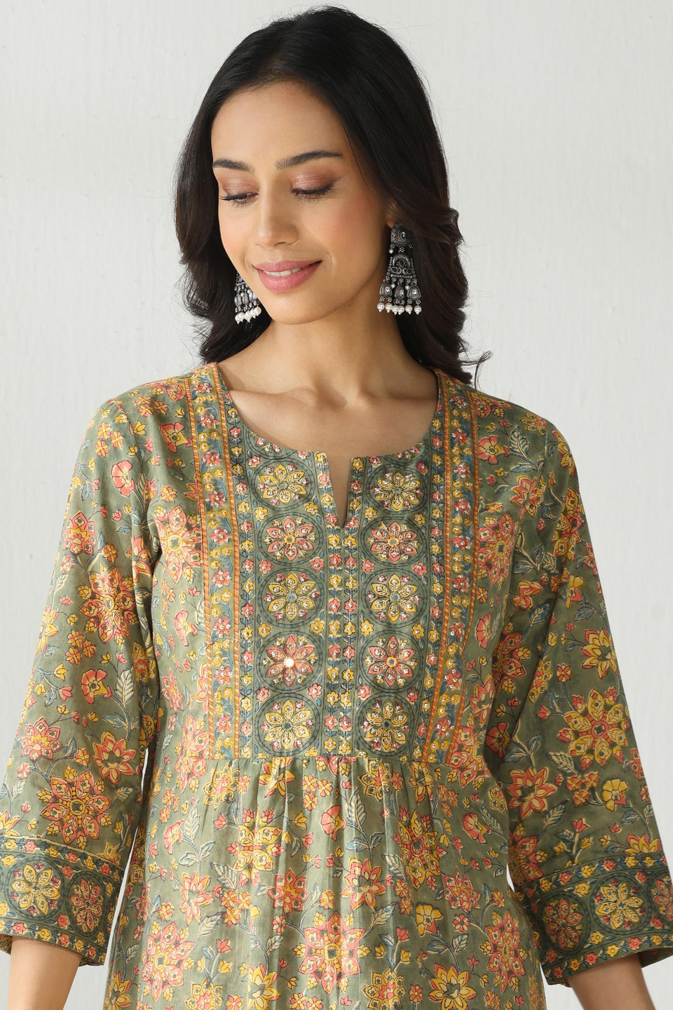 Nayanjal Zainab Sanganeri Kurta