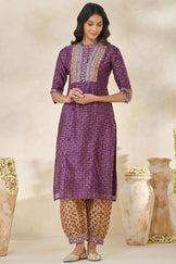 Mehrunissa Gulnaaz Chanderi Kurta