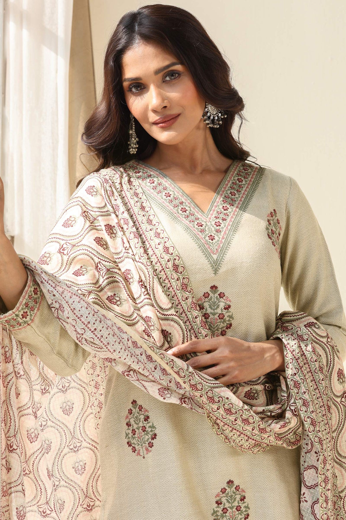 Naadirah Nahida Faux Wool Kurta