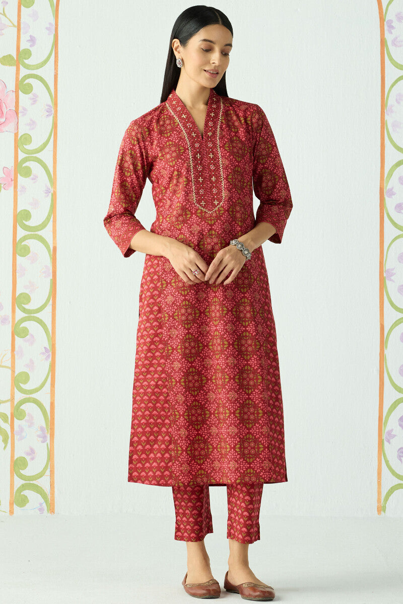Gauhar Nishat Sanganeri Kurta