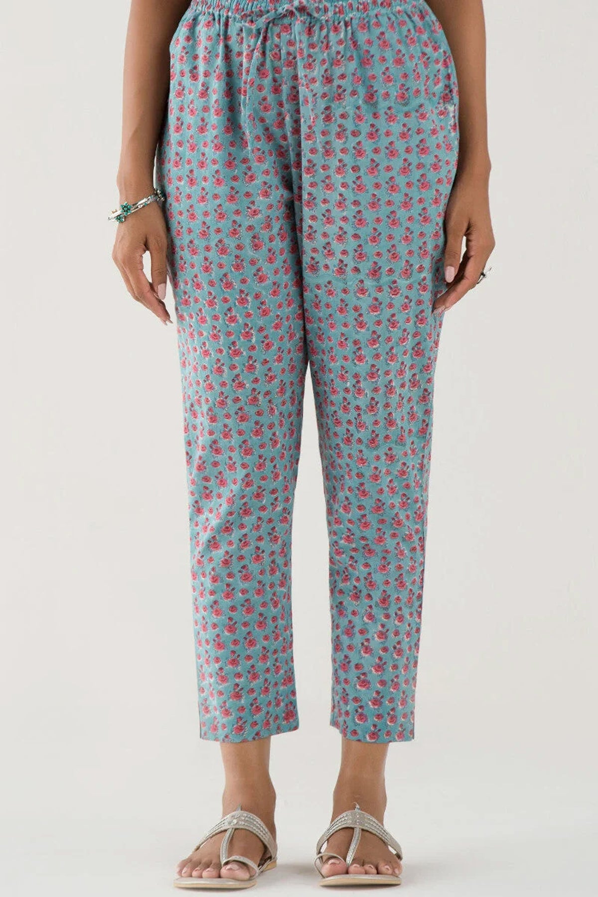 Surplus: Gulbarg Jia Sanganeri Narrow Pants