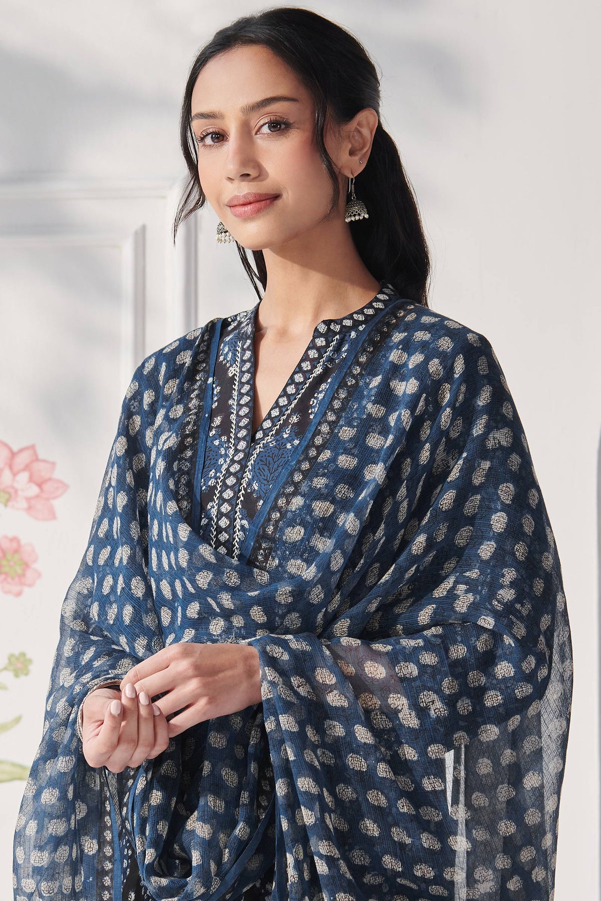 Sehra Zainab Bagru Dupatta
