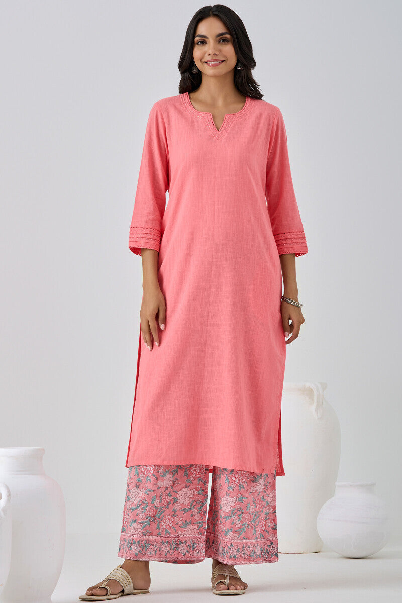 Roza Seerat Candy Pink Kurta