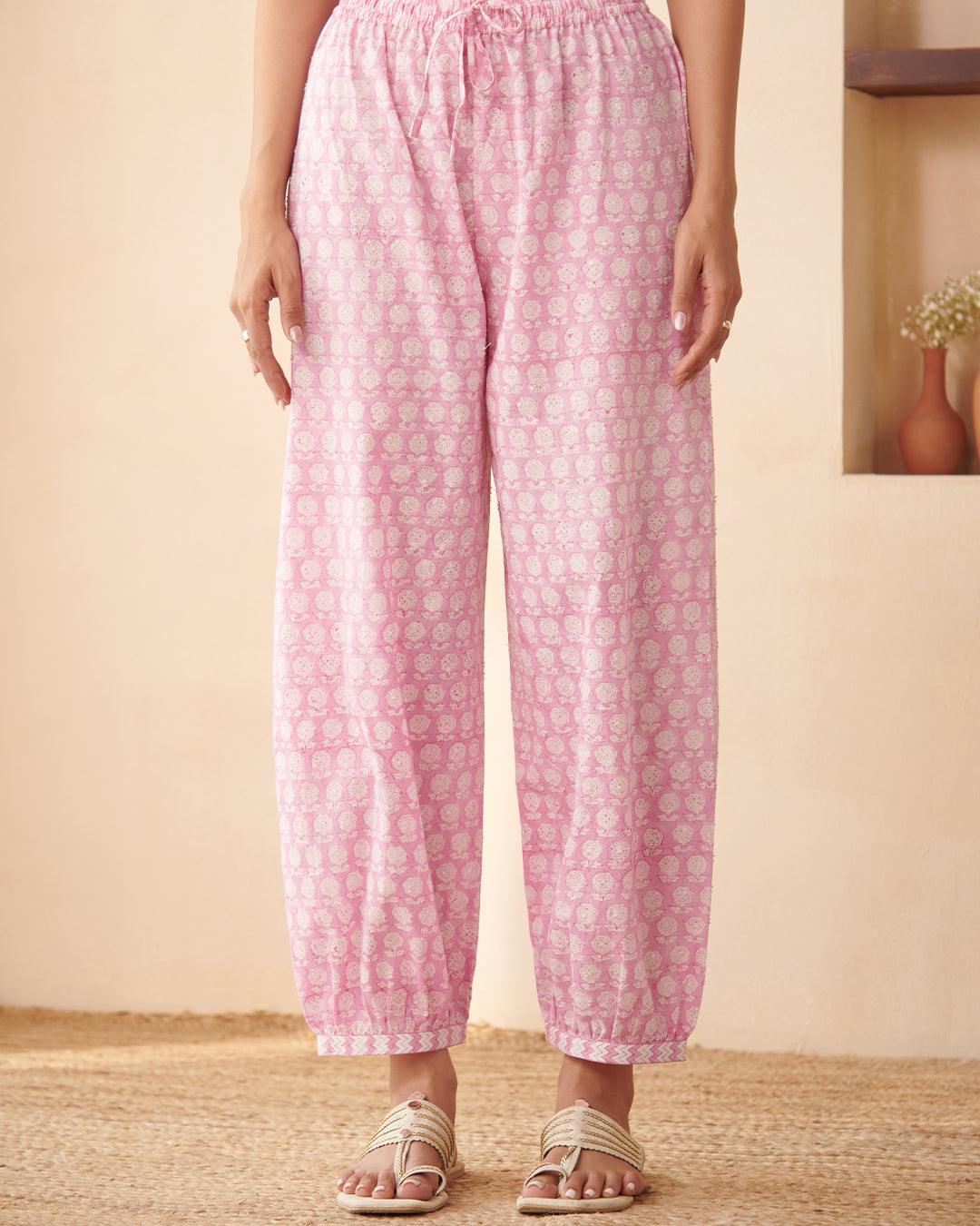 Nasrine Fazeen Sanganeri Izhaar Pants