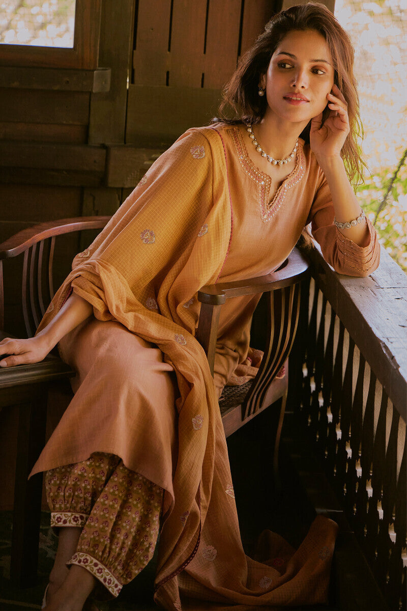 Roza Seerat Mustard Dupatta