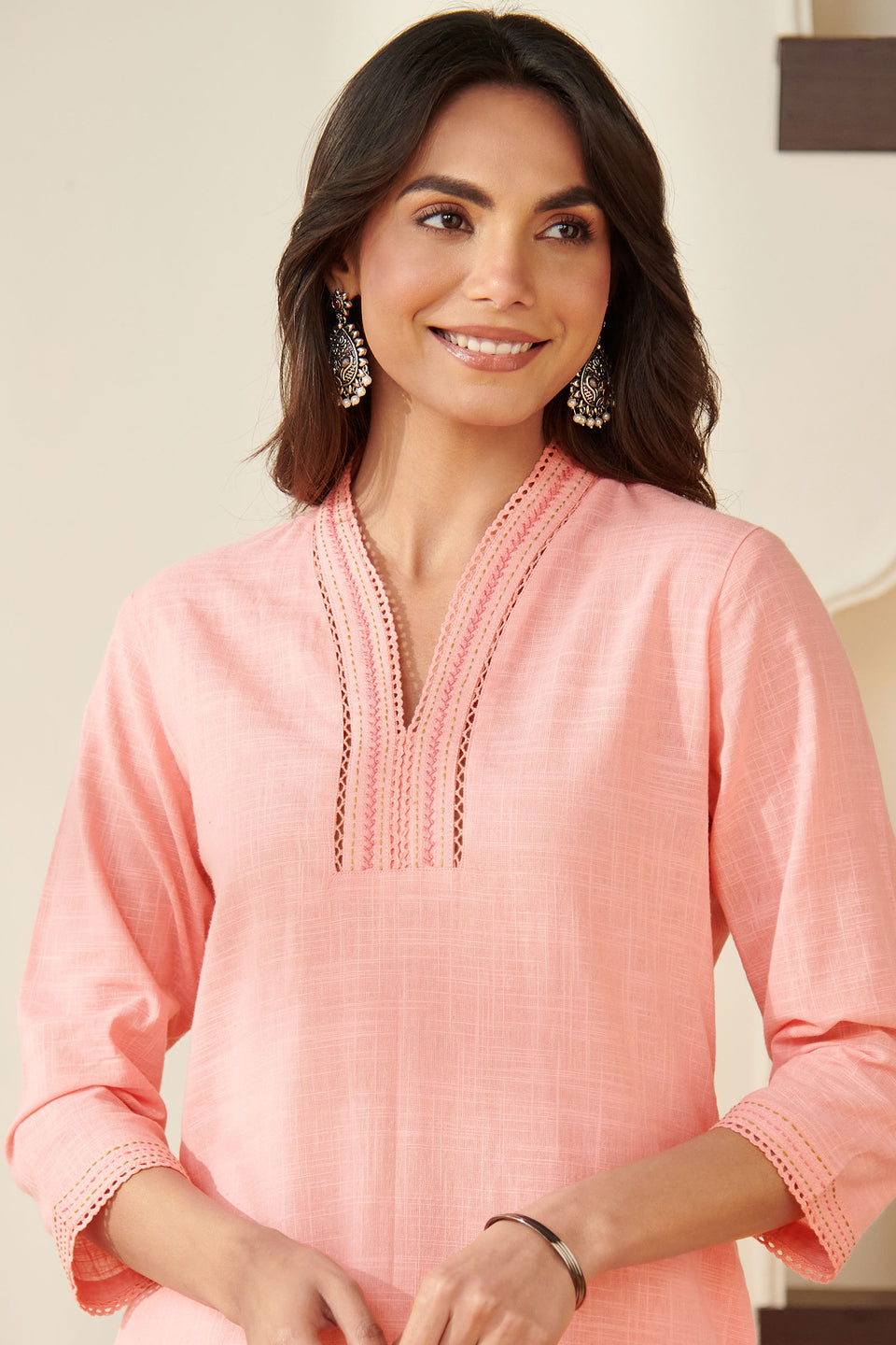 Roza Zaina Pink Kurta