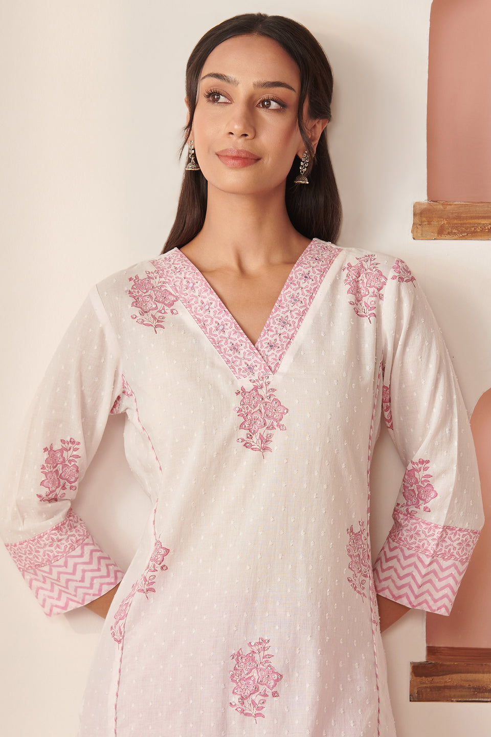 Rosheen Asfiya Sanganeri Kurta