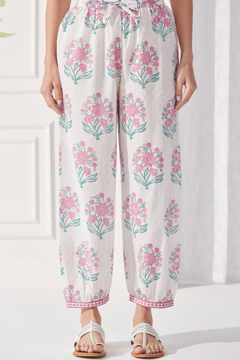 Gulbahar Faizah Sanganeri Izhaar Pants