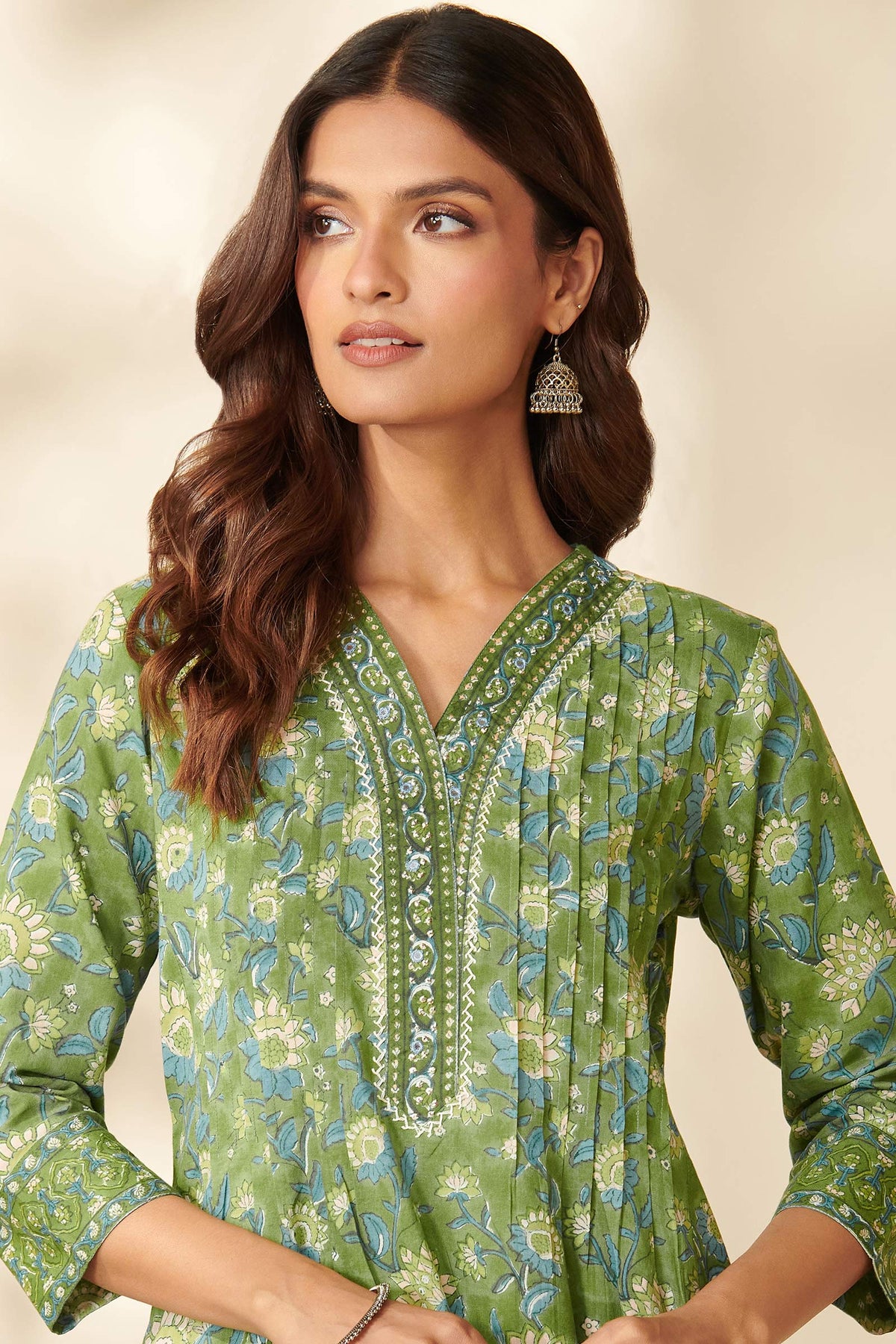 Gulbarg Aleena Sanganeri Kurta
