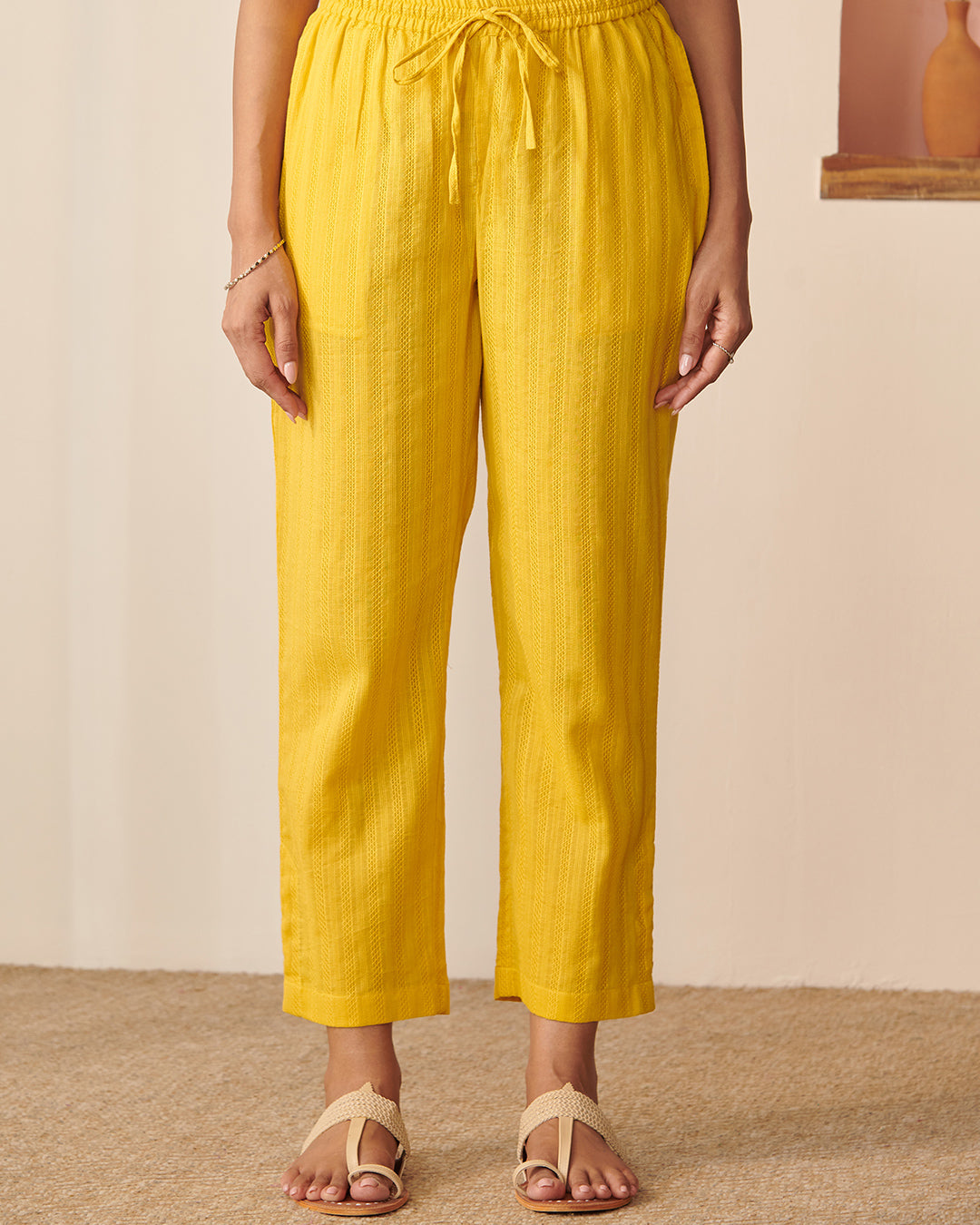 Roza Rahima Bamboo Yellow Pants
