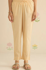 Surplus: Roza Seerat Cream Narrow Pants