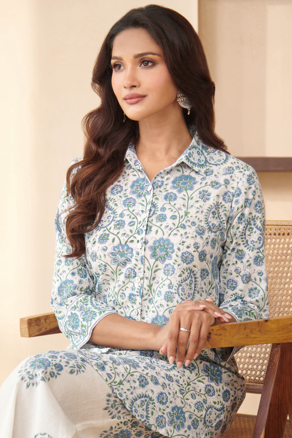 Gulbarg Mahi Sanganeri Co-Ord Set