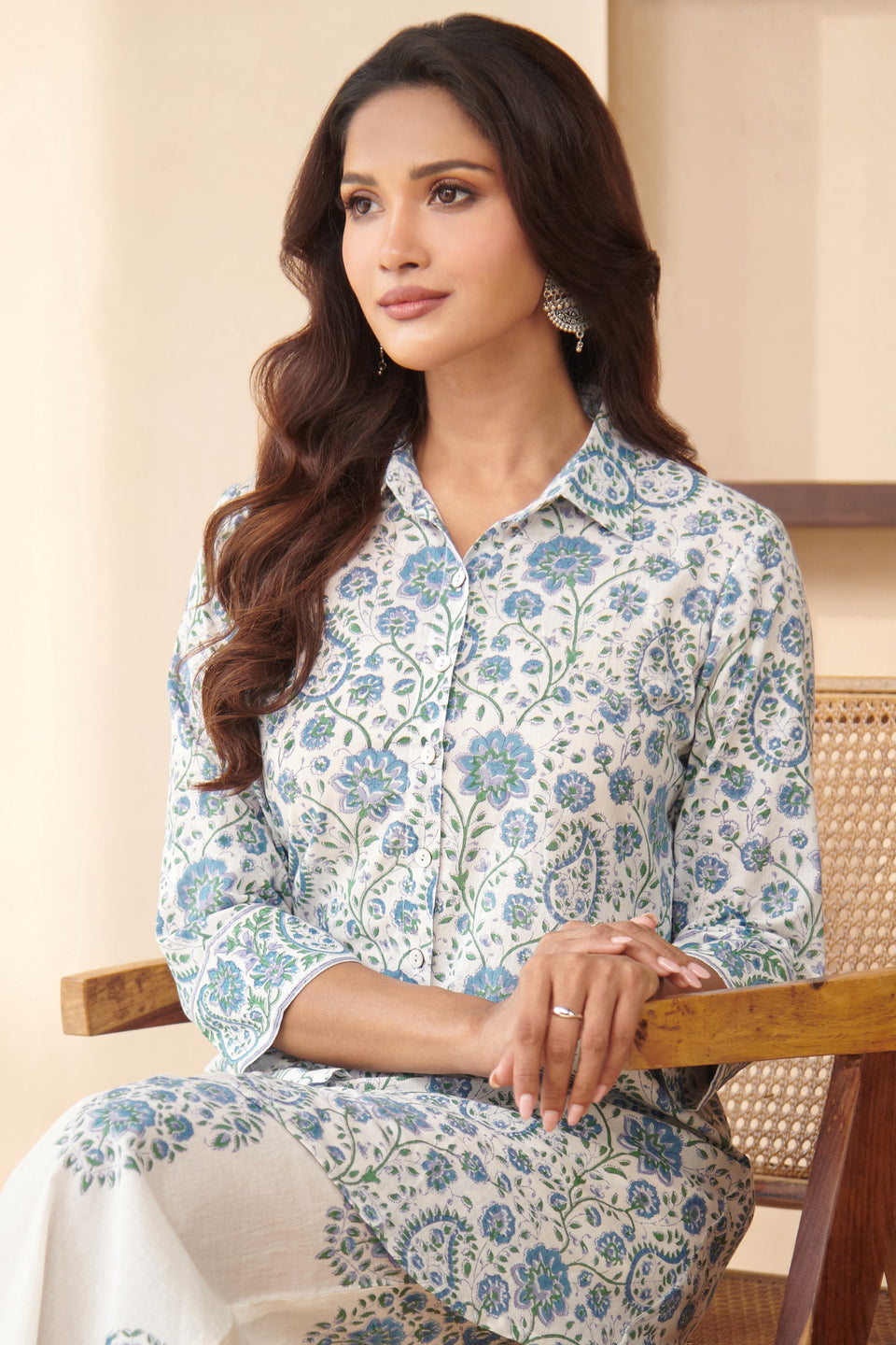Gulbarg Mahi Sanganeri Co-Ord Set