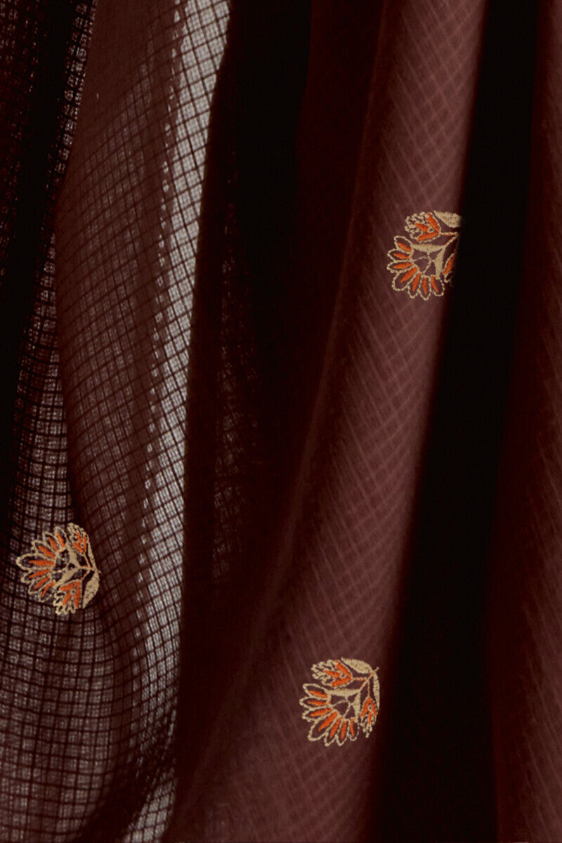 Roza Seerat Brown Dupatta