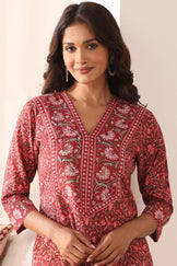 Surplus: Gulbarg Zehna Sanganeri Kurta