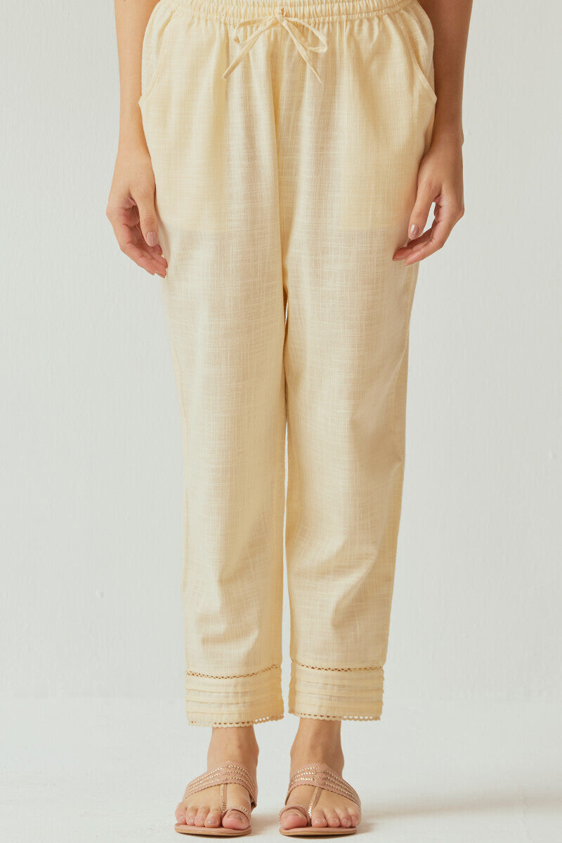 Roza Zara Cream Narrow Pants