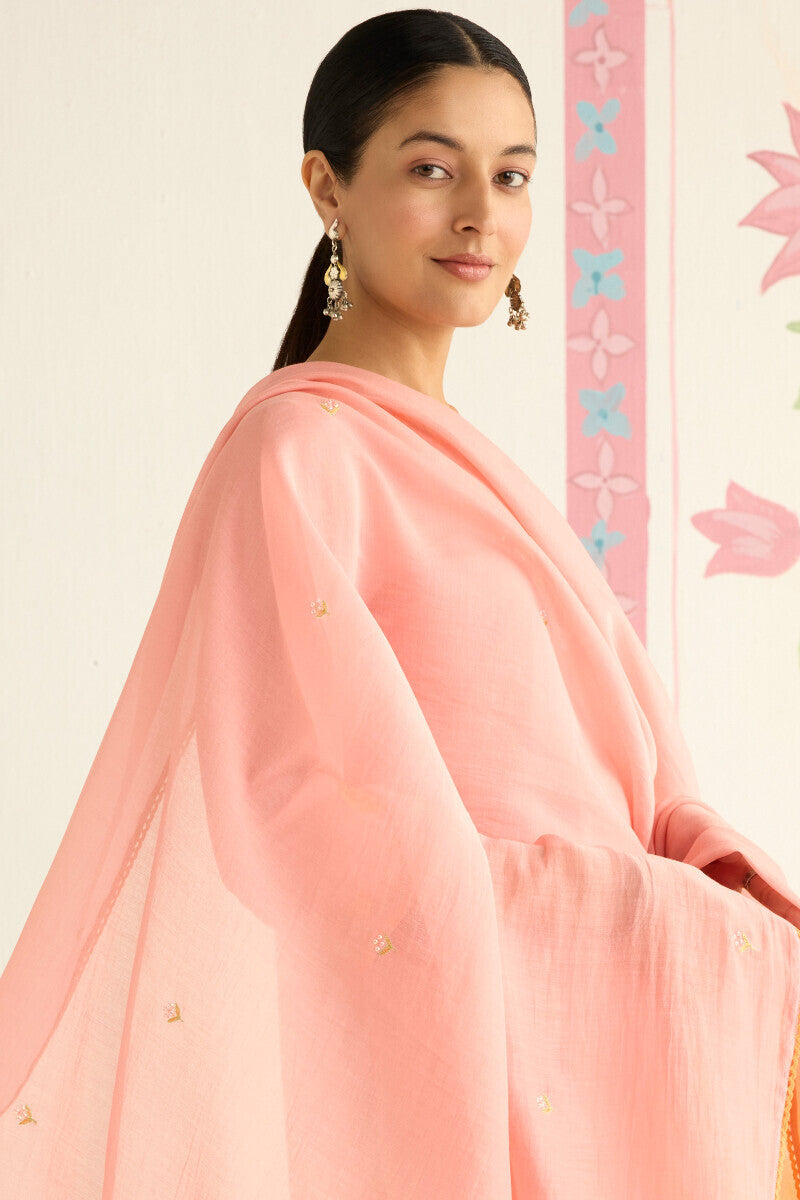Mehraab Shirin Cotton Silk Dupatta