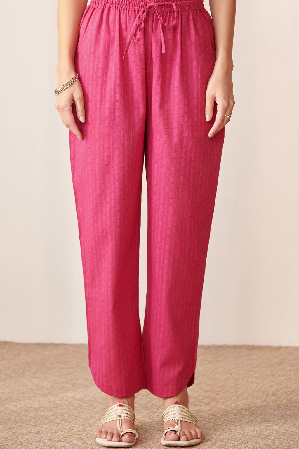Roza Naimat Rani Pink Pants