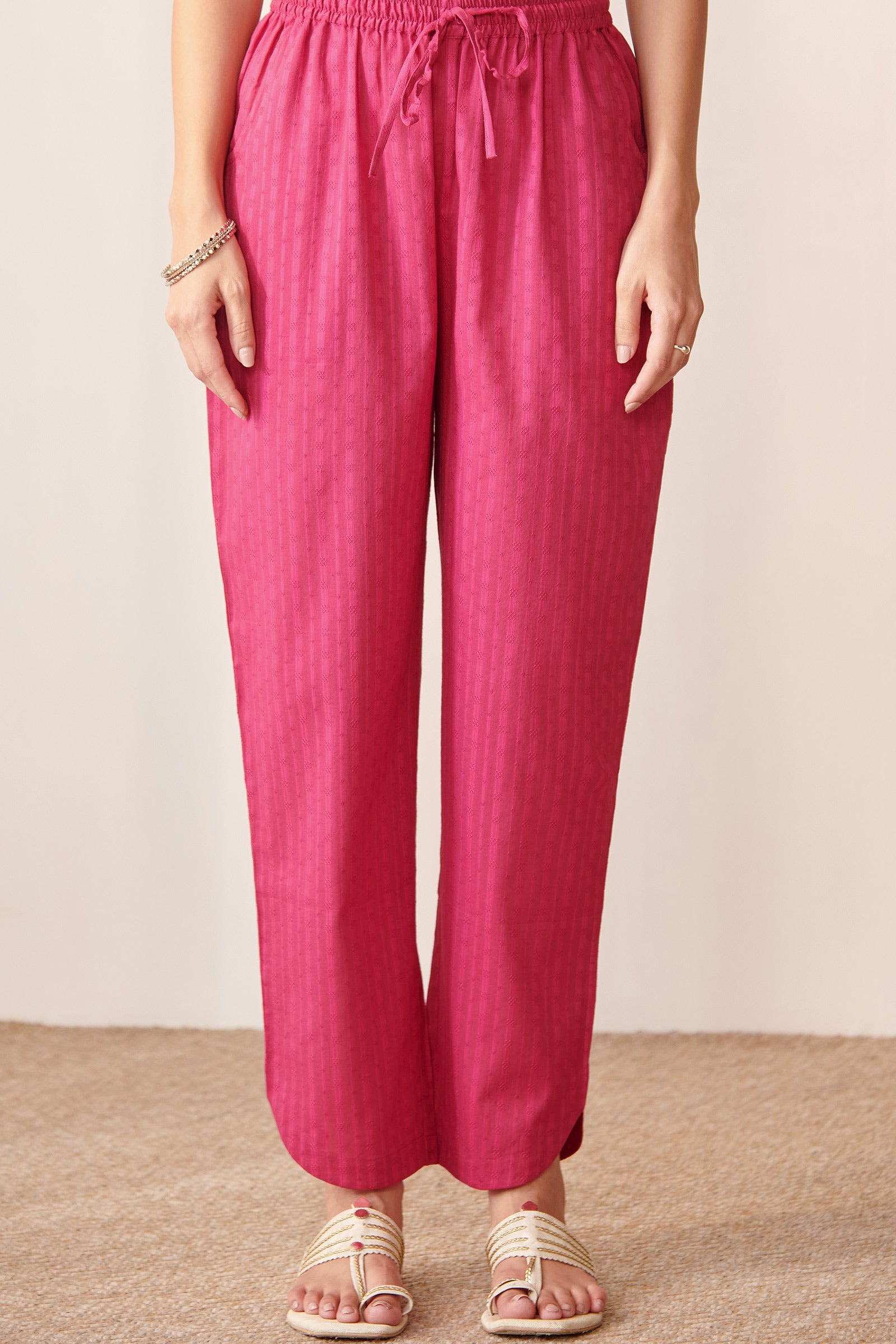 Roza Naimat Rani Pink Pants