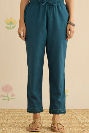 Kashida Kiara Blue Narrow Pants