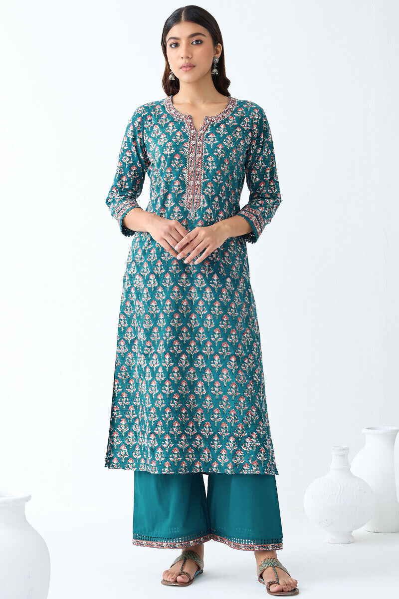 Gauhar Zeenat Sanganeri Kurta
