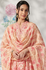 Gulbahar Nafia Sanganeri Dupatta