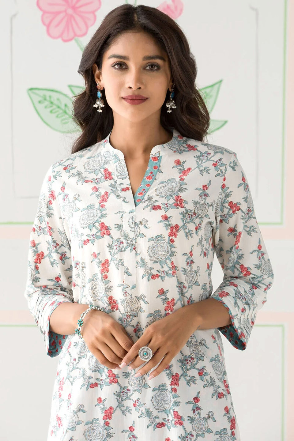 Gulbarg Jia Sanganeri Kurta