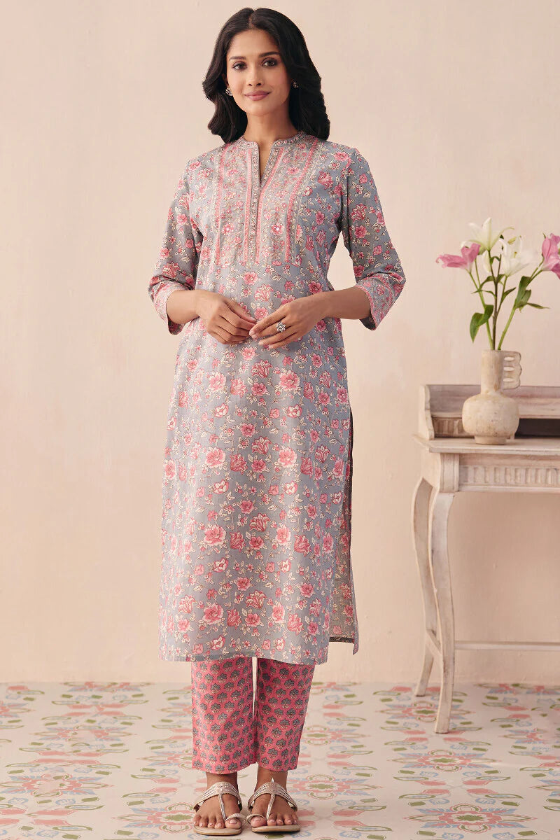 Surplus: Gulraiz Rumi Sanganeri Kurta