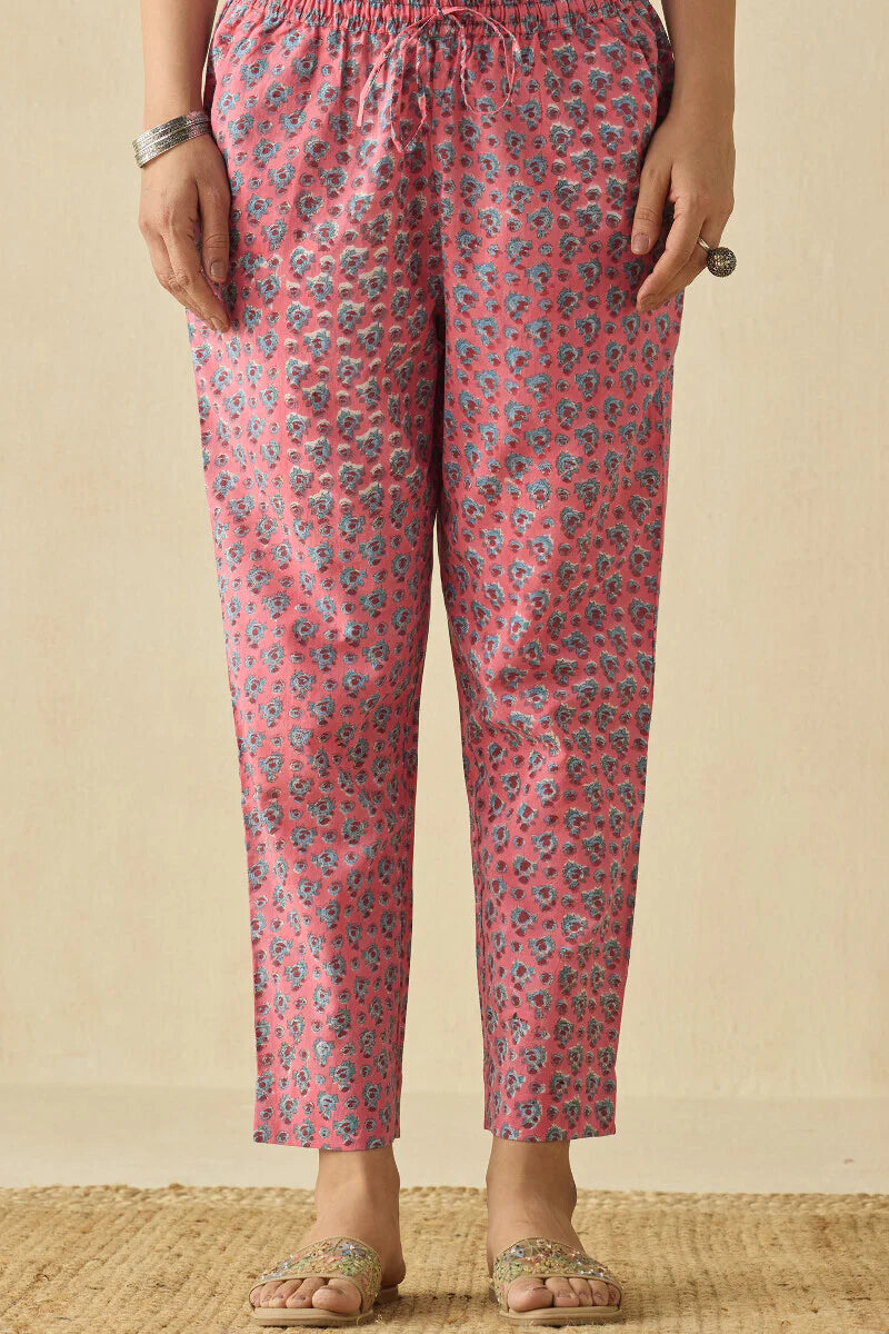 Surplus: Gulbarg Aiza Sanganeri Narrow Pants