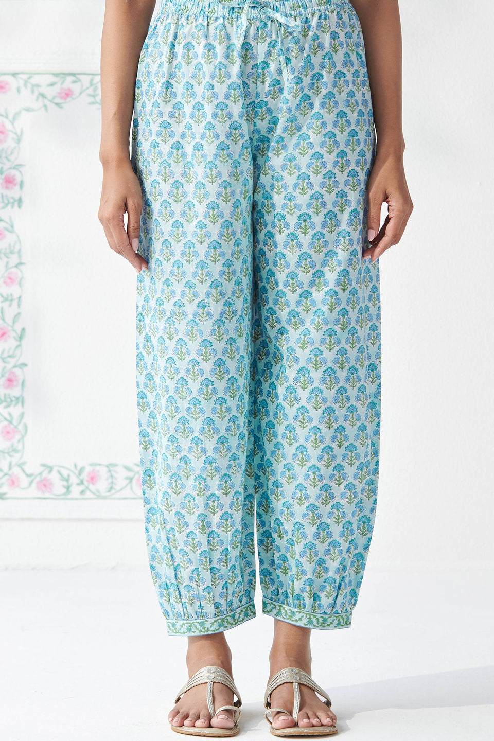 Gulbahar Aalia Sanganeri Izhaar Pants